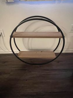 2 Tier Wood Shelf