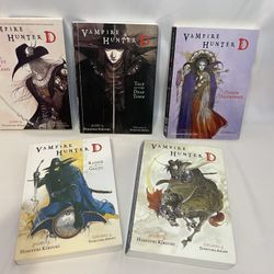 Vampire Hunter D Novels Vol:1-5