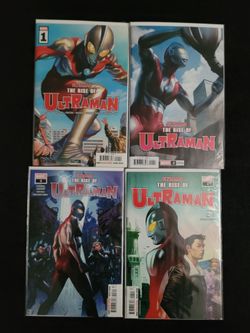 The Rise of Ultraman #1-4 Marvel Comic Lot