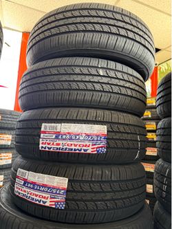 ✅📲215/70/15 vendo set de llantas nuevas América