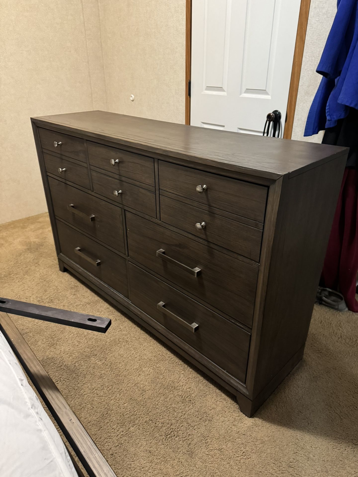 Ashley King Size Bedroom Set PLUS MATTRESS AND MATTRESS TOPPER!!