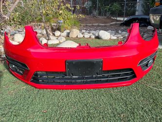 2012-2019 Volkswagen Beetle Front Bumper  Cover Tornado Red