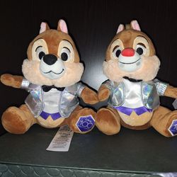 Disney Chip And Dale Plushies
