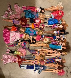 Barbie and Disney doll collection