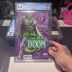 One World Under Doom #6 Campbell Variant 9.8 CGC