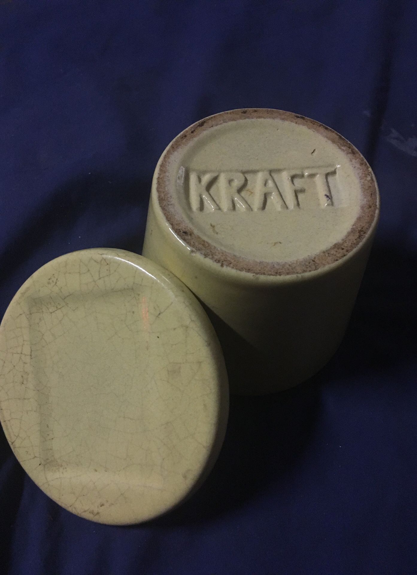 Kraft cheese Jar