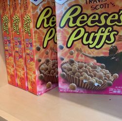 TRAVIS SCOTT REESES PUFFS $30 FOR ALL