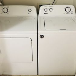 Amana Washer And Electric Dryer Set