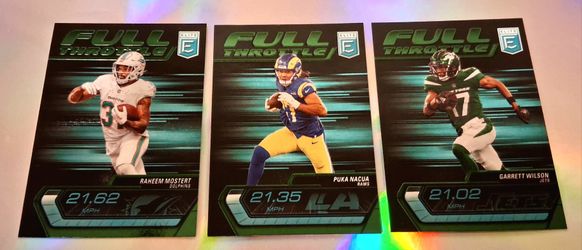 2024• PANINI DONRUSS ELITE•NFL•FULL THROTTLE•Lot Of 3