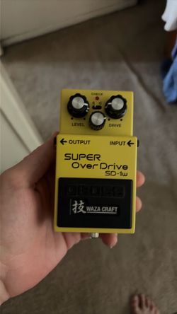 Boss SD-1W Waza Craft