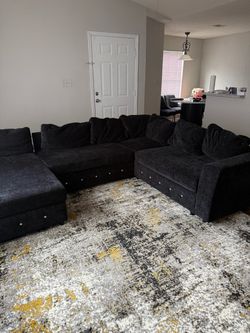 Black oversized section
