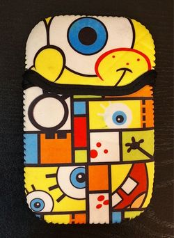 SPONGEBOB NINTENDO DS / 3DS TRAVEL CASE POUCH [6"]