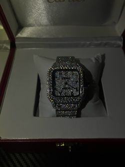 Bussdown White Cartier Watch