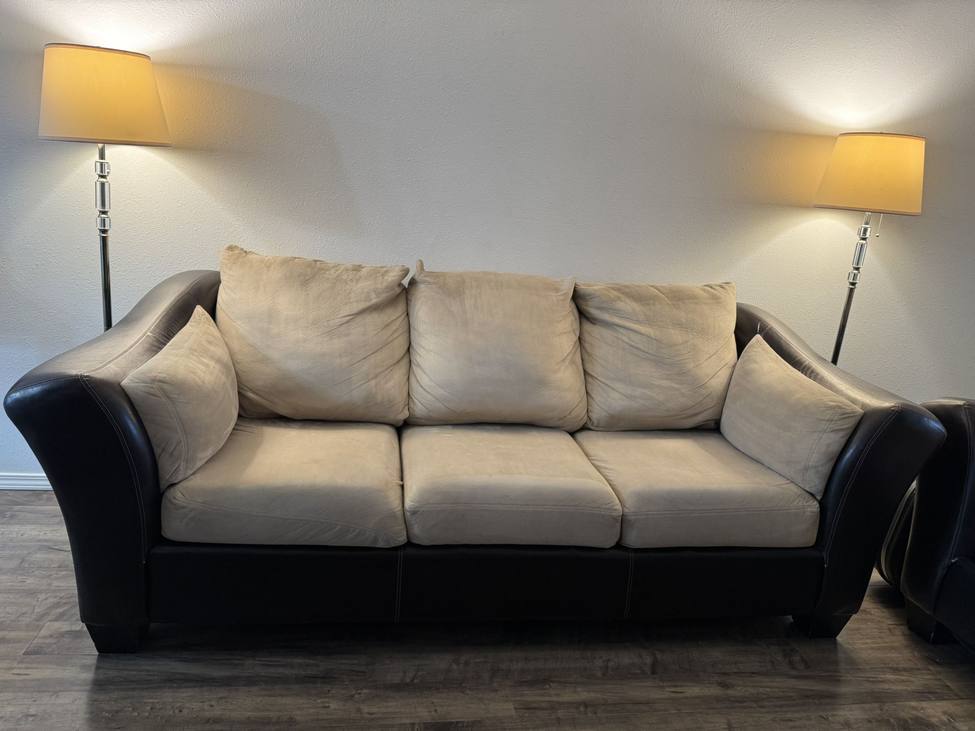 Couch and loveseat set