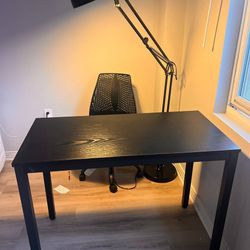 Desk + Chair + Lamp