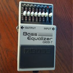  BOSS Bass Equalizer 