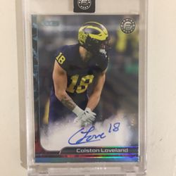 Colston Loveland Pulse Autograph Numbered To /15