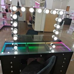 Vanity Table & Mirror