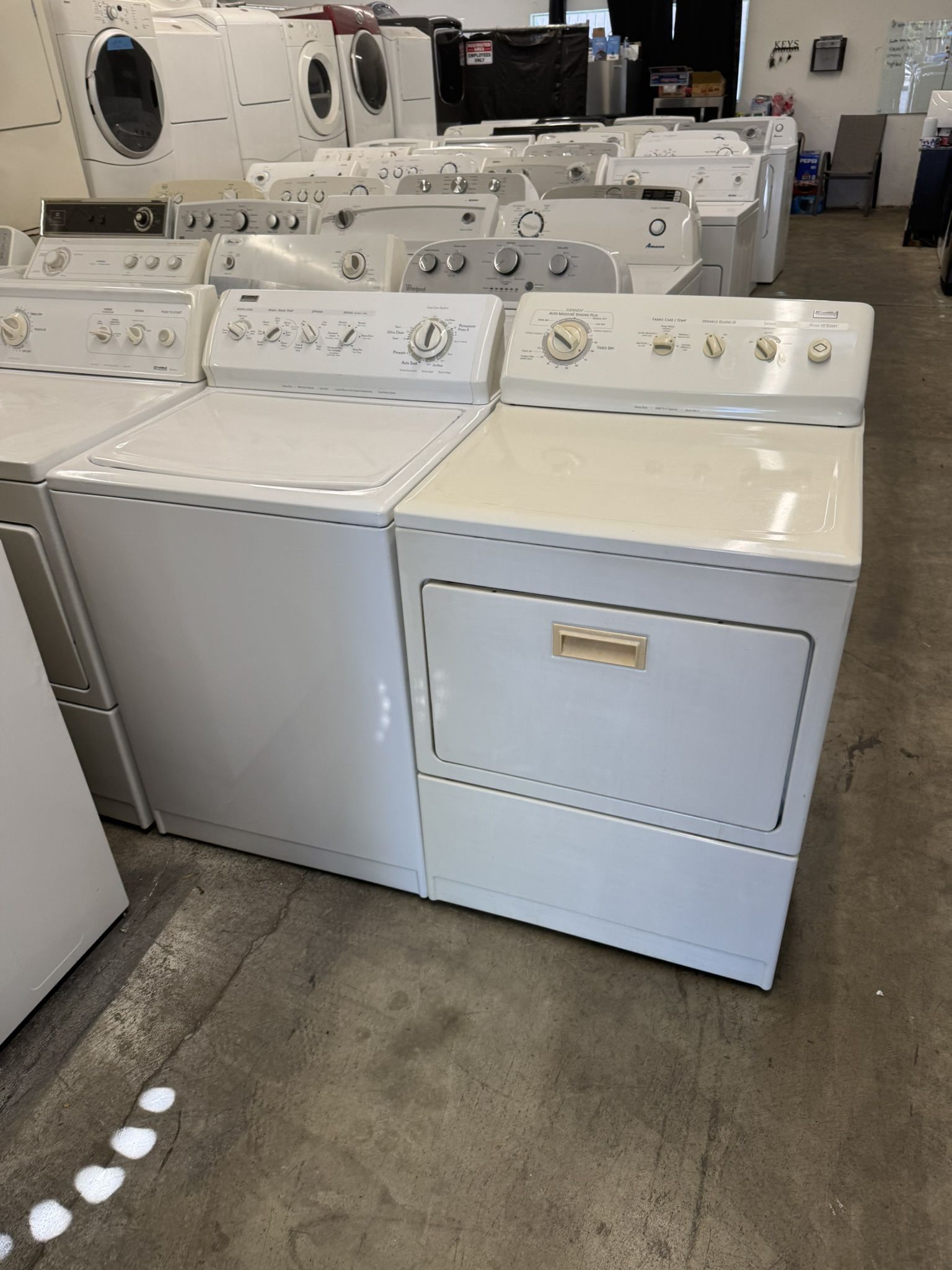 Used Kenmore Washer and Gas Dryer (working) Heavy Duty ( Free Installation)