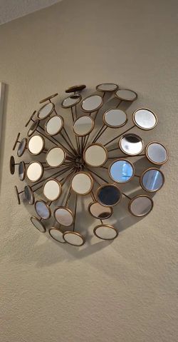Decorative Wall Mirror Art - (Set Of 2)