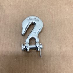 1 Pc 3/8'' Marine Stainless Steel 316 Clevis Grab Hook Towing Shackle 2,500 lbs