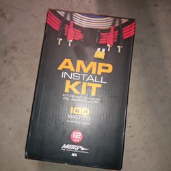 Amp Installation Kit 100watts 