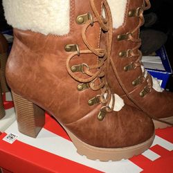 Brown Winter Boots 