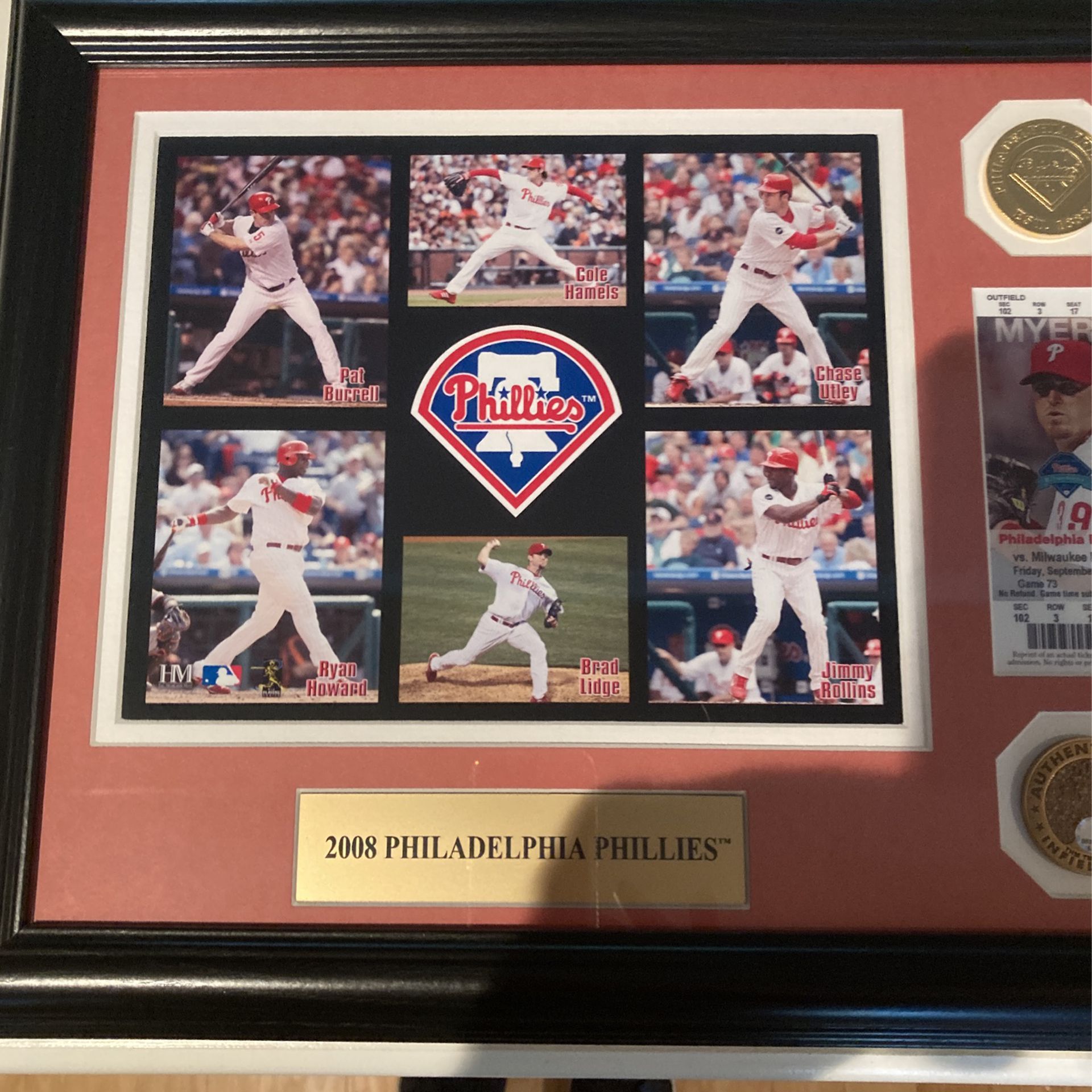 Baseball Philadelphia Phillies Customized Number Kit for