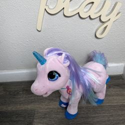 furReal Blossom My Bestiecorn Interactive Plush Pet Toy, 100+ Sounds & Reactions