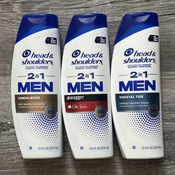 Head & Shoulders Men 2 in 1 $4 Each 