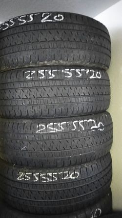Tires 255/55/20