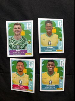 Brazil fifa World Cup panini