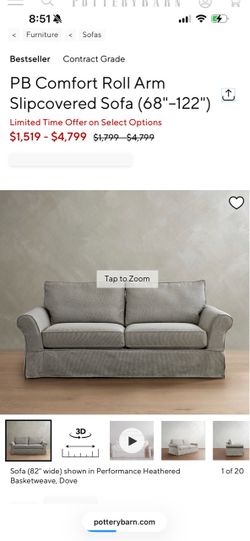 Pottery Barn Sofa