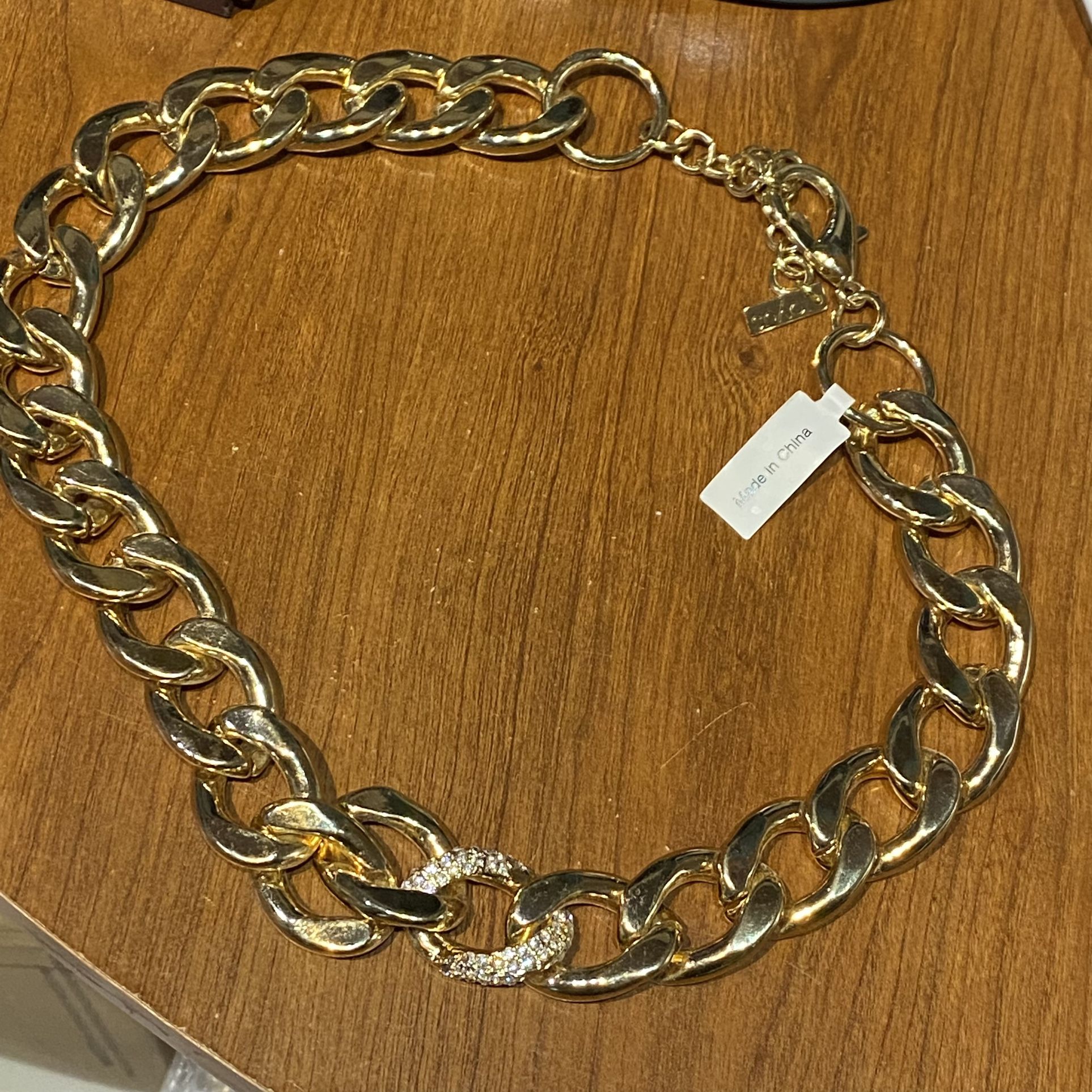 Large Gold Chain Necklace
