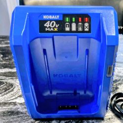 KOBALT 40 Volt MAX Lithium-Ion Battery Charger KRC 840-03  - pre-owned