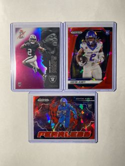 Ashton Jeanty rookie card lot(Lot of 3) *READ*
