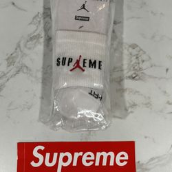 Supreme Jordan Socks