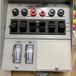 Reliance Generator Transfer Switch