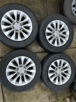 Lexus GX460 oem 18” wheels
