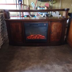 Electric Fireplace Television Stand