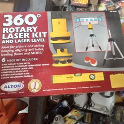 Rotary Laser Kit 360° and Laser Level 