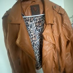 Faux Leather Jacket 