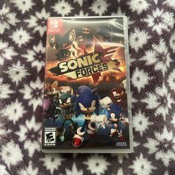 Sonic forces Nintendo switch game 