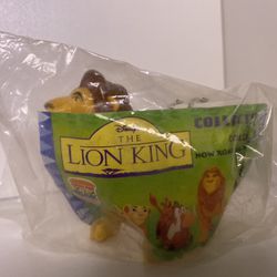 Lion King Mufasa figure sealed 1994   Disney Burger King toy figurine