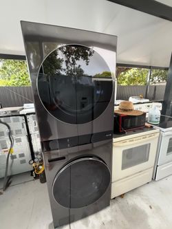 LG laundry washer and dryer