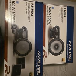 Set De Bocinas Alpine