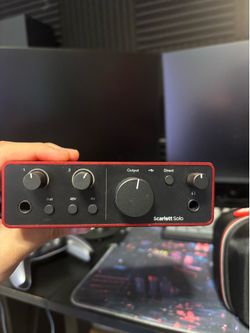 Focusrite Scarlett Solo 4th Gen