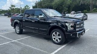 2016 Ford Platinum Super Crew Cab 