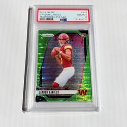 Jayden Daniels PSA 10 Rookie Card