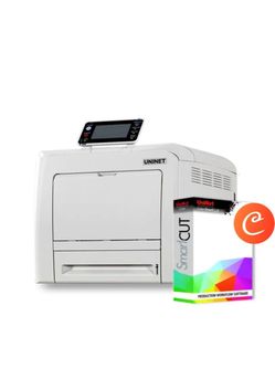 Uninet iColor 550 Digital Color White Media Transfer Printer and SmartCUT (Includes iColor ProRIP) Plus JOTO Heat  Press